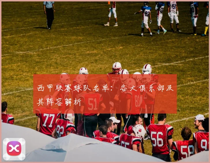 西甲联赛球队名单：各大俱乐部及其阵容解析